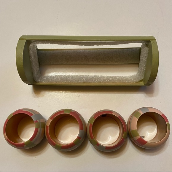 🔥5 for $20 - Wooden Napkin Rings - Picture 7 of 8